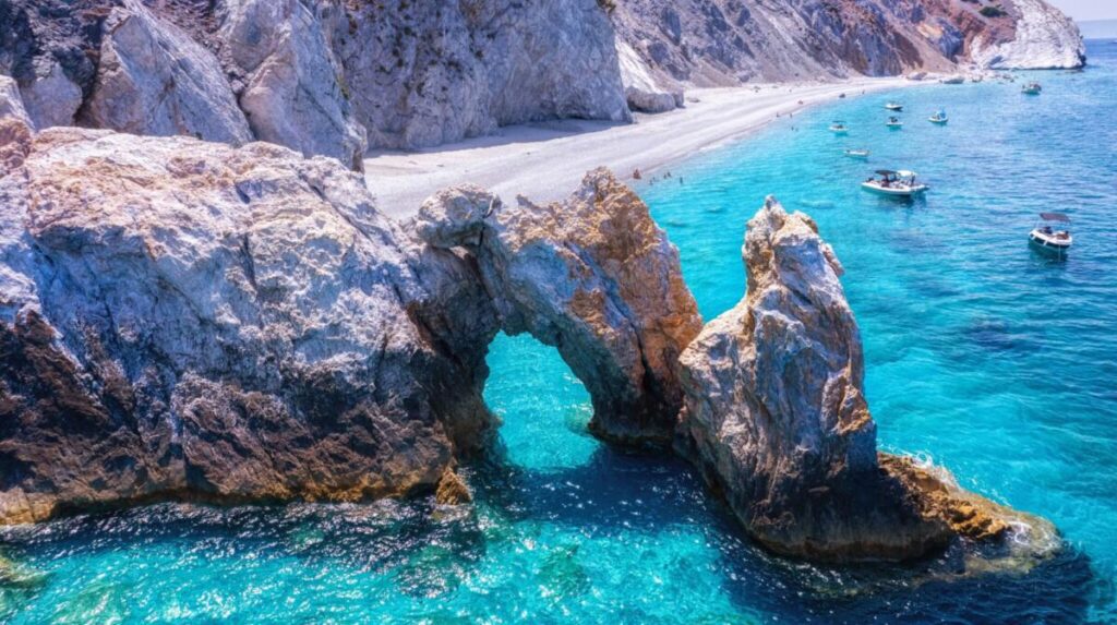 Pogoda w lutym na Skiathos