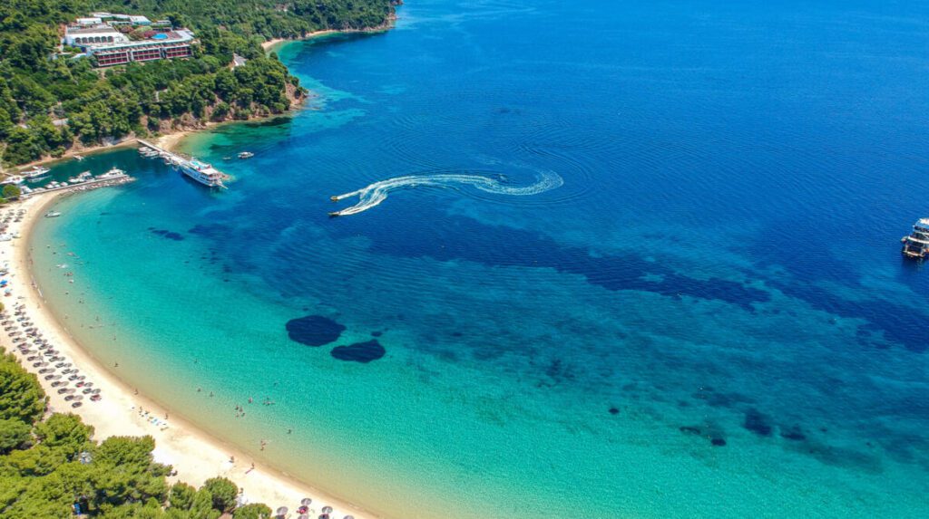 Plaża Koukounaries na Skiathos