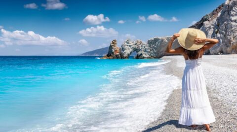 Plaża Lalaria na Skiathos