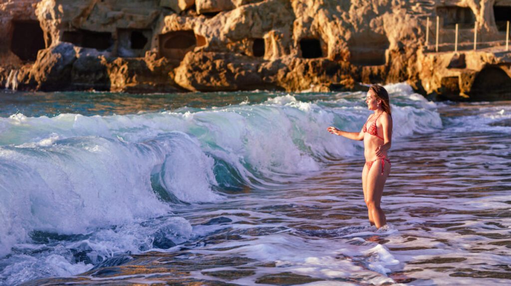Plaża Matala na Krecie