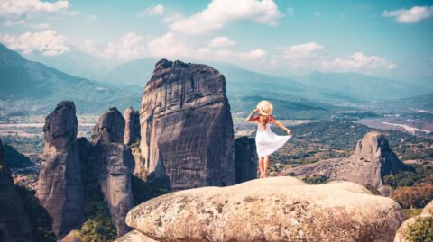 Greckie Meteory - czyli zwiedzanie wiszących klasztorów