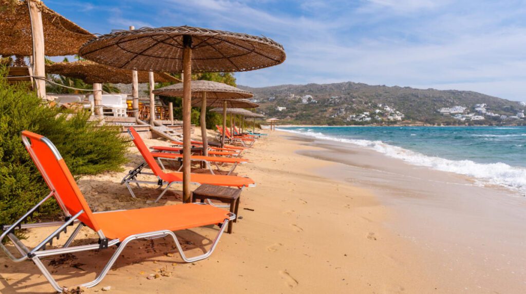 Plaża Plaka na Naksos