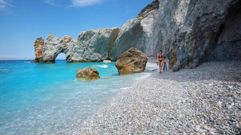 Temperatury powietrza w marcu na Skiathos