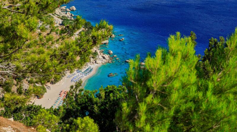 Temperatury powietrza w marcu na Karpathos