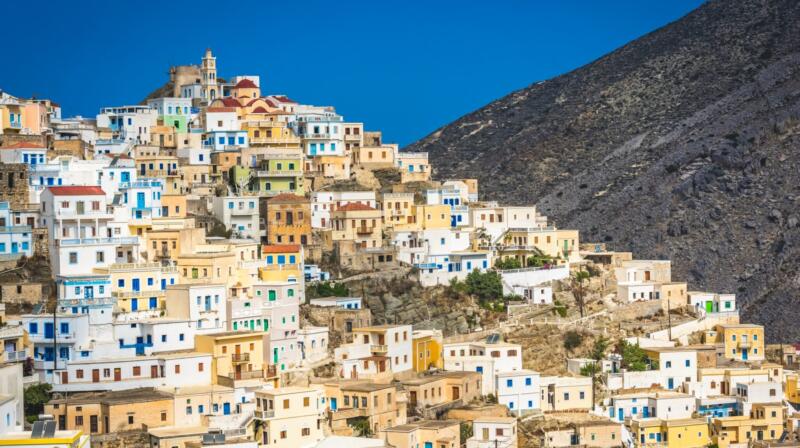 Temperatury powietrza w maju na Karpathos
