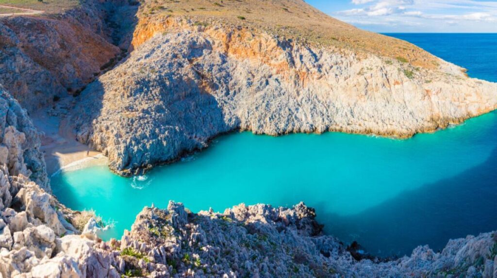 Plaża Seitan Limania na Krecie