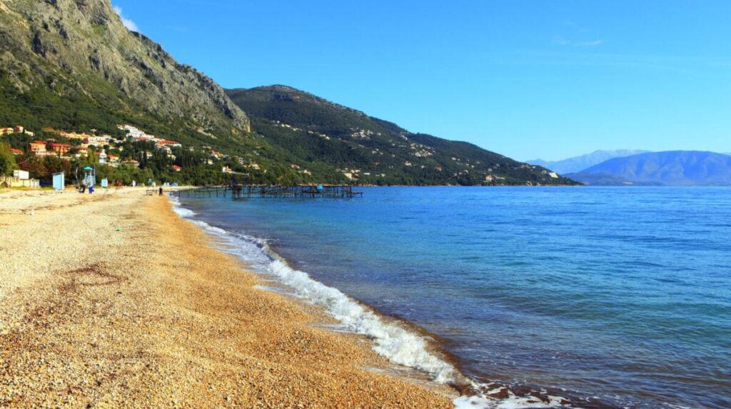 Plaża Barbati na Korfu