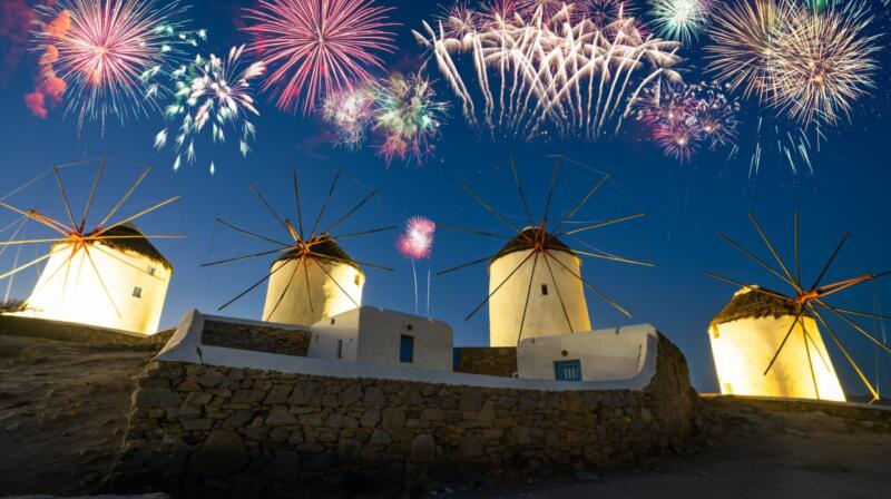 Mykonos jako mekka imprezowiczów
