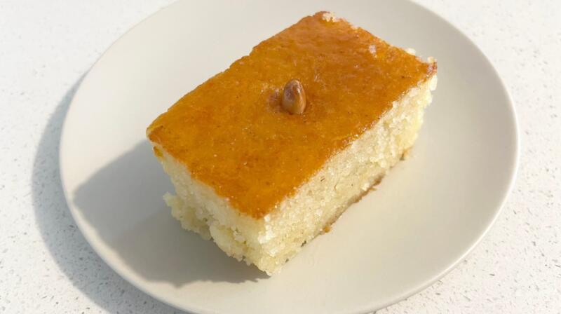 Samali – ciasto z semoliny i jogurtu