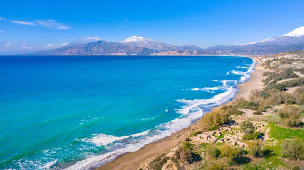 Plaża Kommos na Krecie