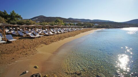 Plaża Faragas na Paros