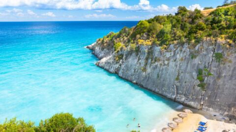 Plaża Xigia na Zakynthos