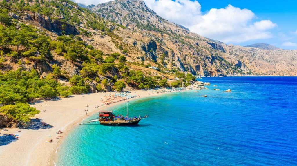 Plaża Apella na Karpathos