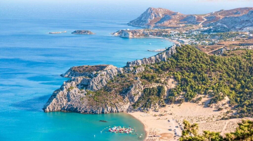 Plaża Tsambika na Rodos