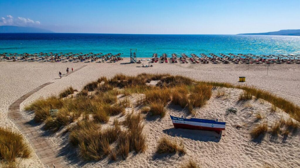Plaża Simos na Elafonisos