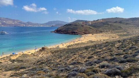 Plaża Fokos na Mykonos