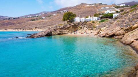 Plaża Agios Sostis na Mykonos