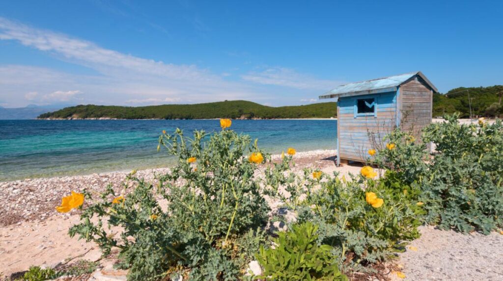 Plaża Avlaki na Korfu