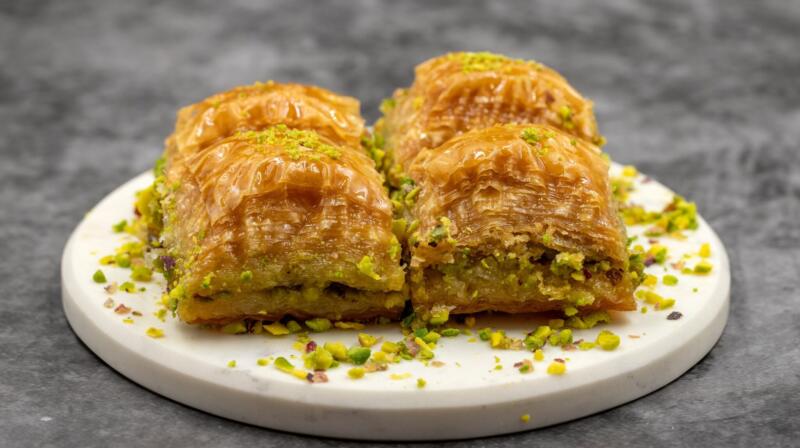 Baklava – klasyczny deser z ciasta filo i orzechów