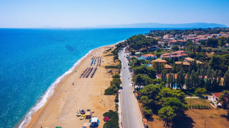 Skala Beach – bogata fauna morska i rafy