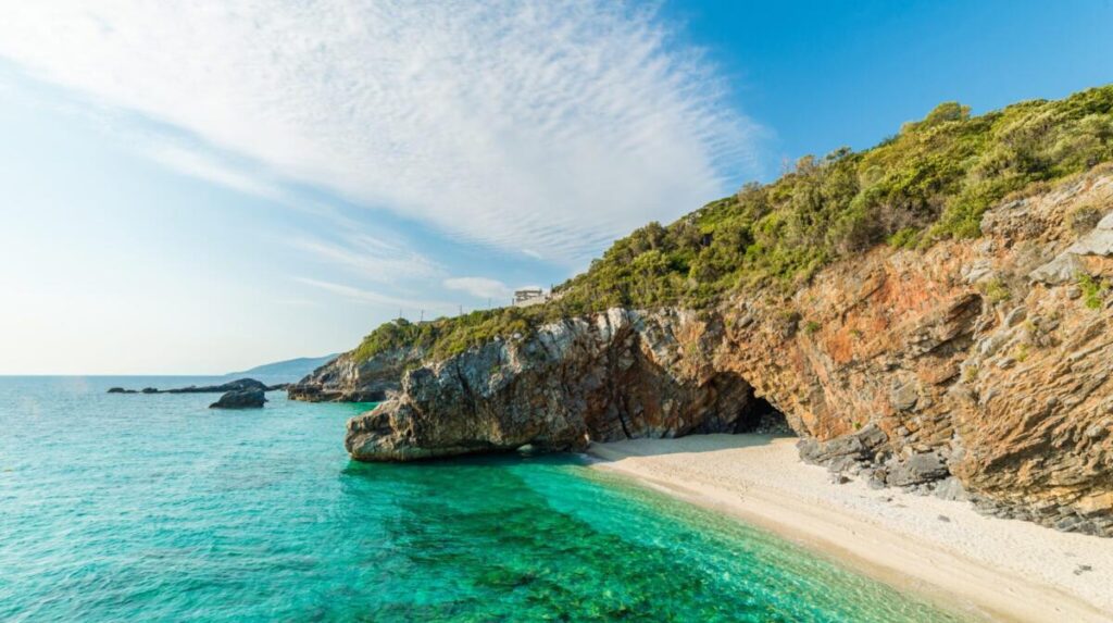 Plaża Mylopotamos na Pelionie