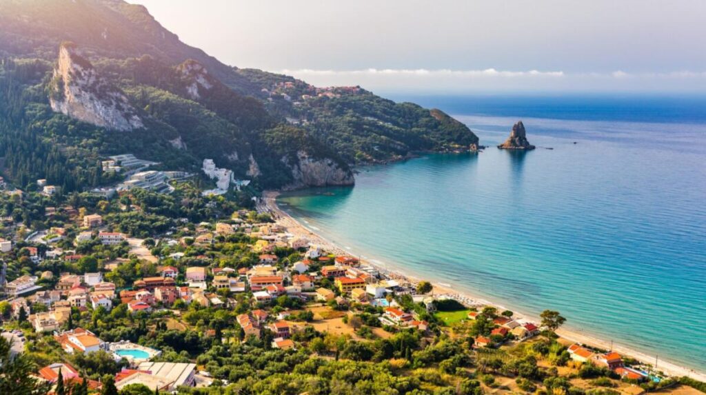 Plaża Agios Gordios na Korfu