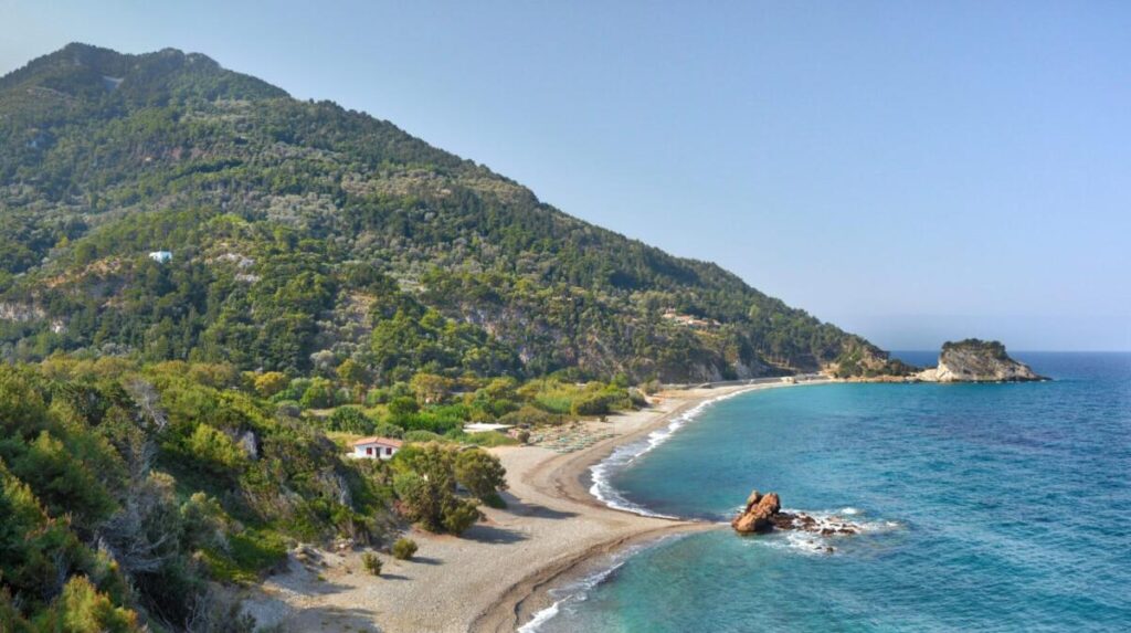 Plaża Potami na Samos