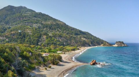 Plaża Potami na Samos