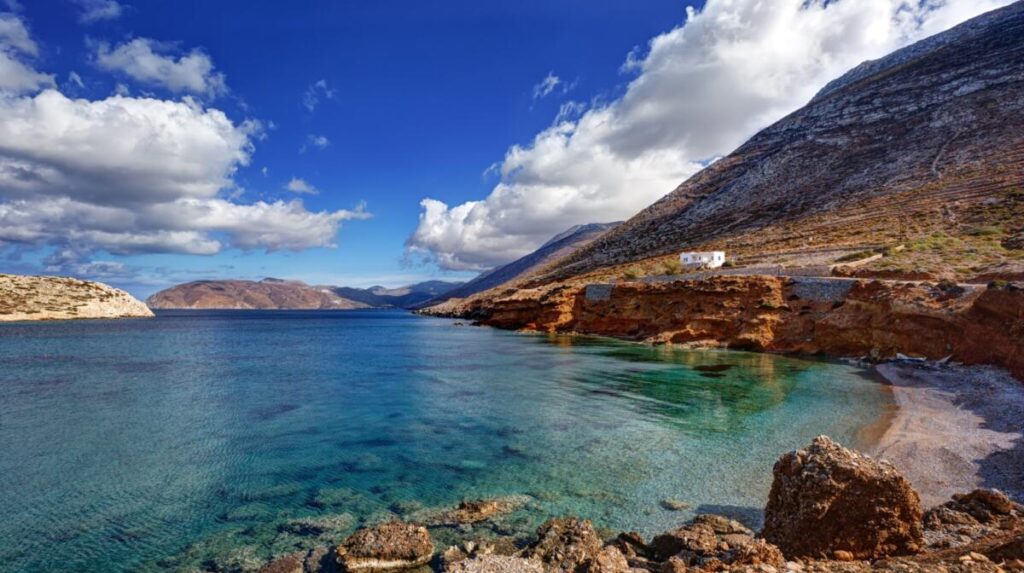 Plaża Agios Pavlos na Amorgos