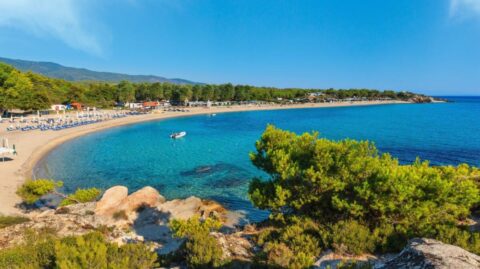 Plaża Platanitsi na Chalkidiki