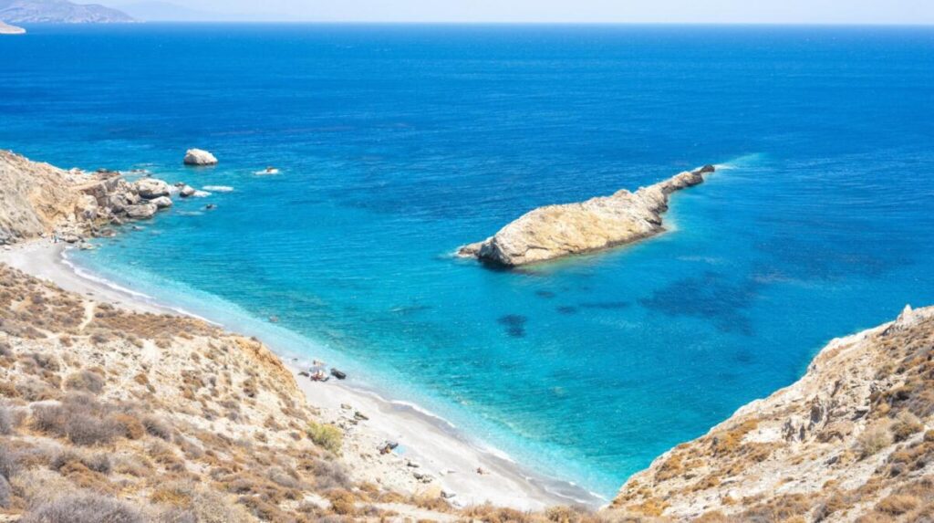 Plaża Katergo na Folegandros