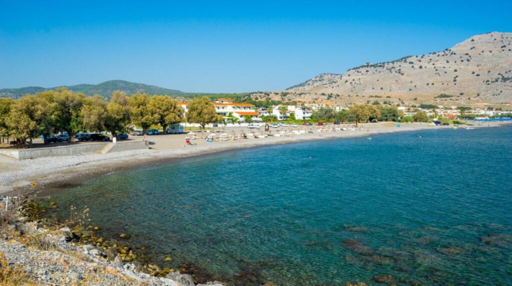 Plaża Lardos na Rodos