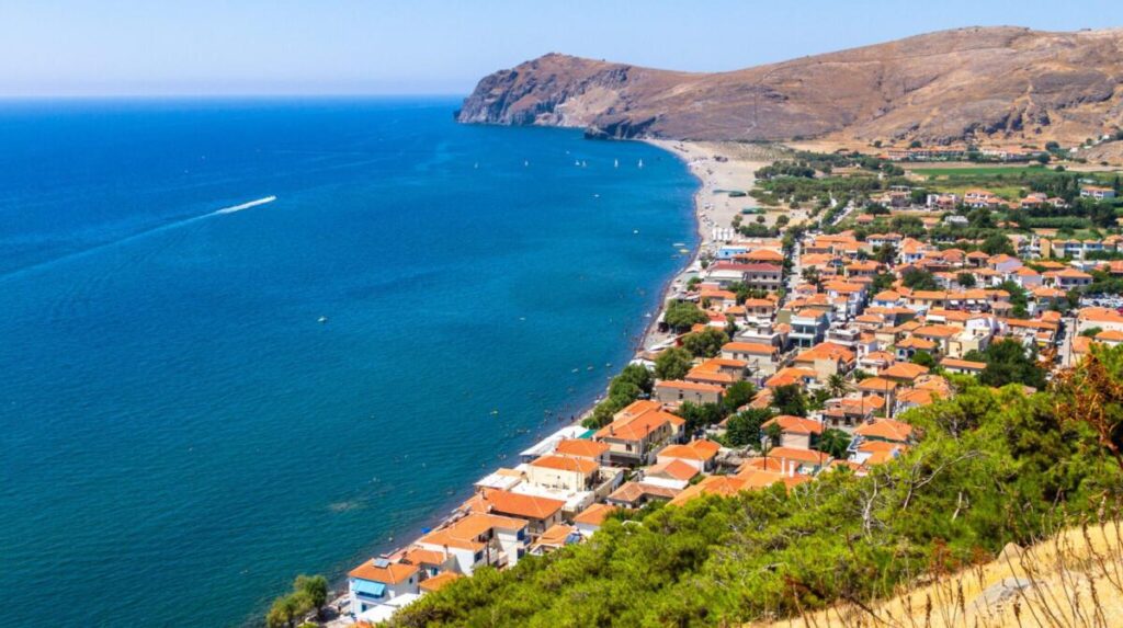 Plaża Skala Eressos na Lesbos