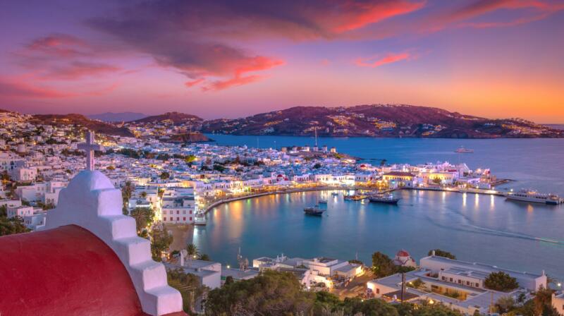 Czy Mykonos jest dobrym miejscem na podróż poślubną?