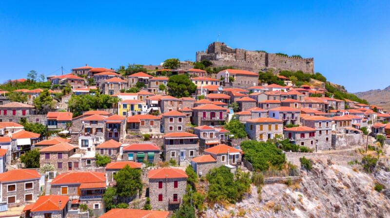 Temperatury powietrza w lipcu na Lesbos