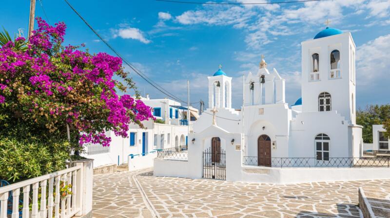 Romantyczne miasteczka i wioski Paros