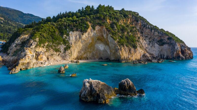 Fiordy na wyspie Lefkada