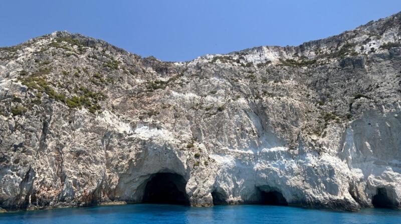 Podwodne jaskinie Zakynthos