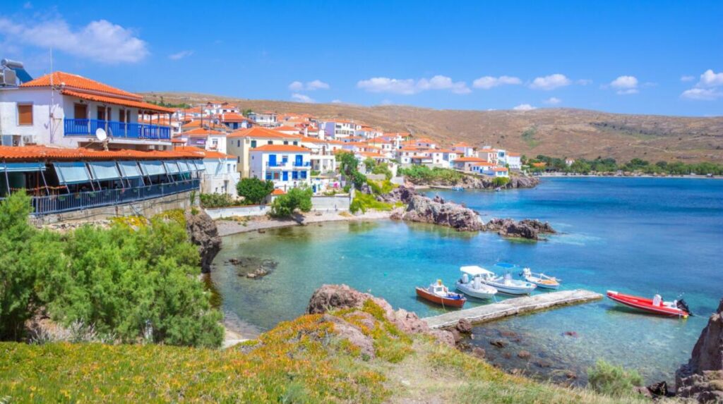 Pogoda w październiku na Lesbos