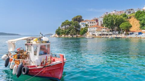 Pogoda we wrześniu na Skiathos