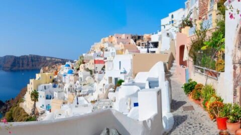 Pogoda w październiku na Santorini