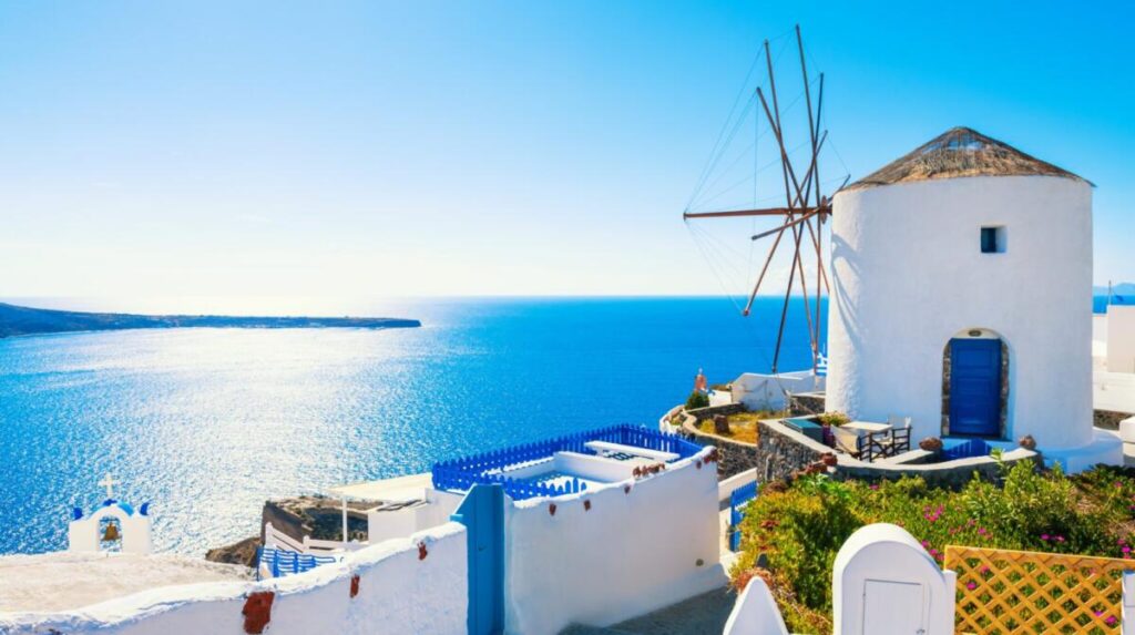 Pogoda we wrześniu na Santorini