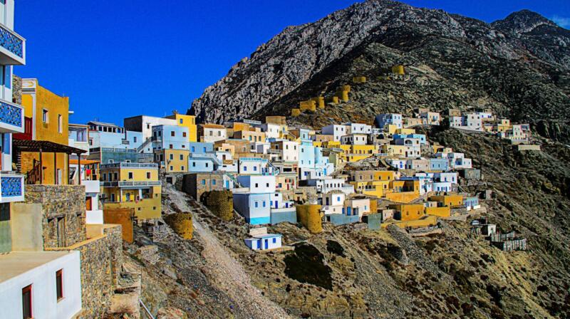 Temperatury powietrza w sierpniu na Karpathos