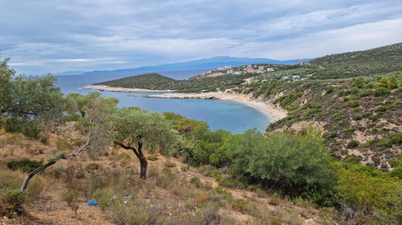 Temperatury powietrza w lipcu na Thassos