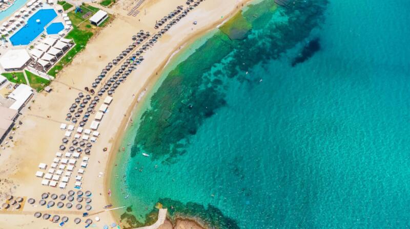 Temperatury powietrza w listopadzie na Thassos