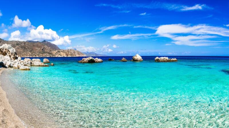 Temperatury powietrza w listopadzie na Karpathos
