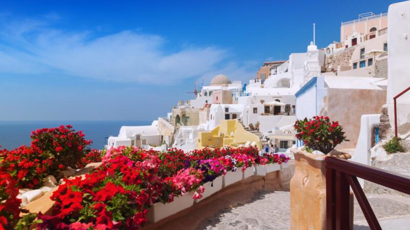 Co robić na Santorini w sierpniu?