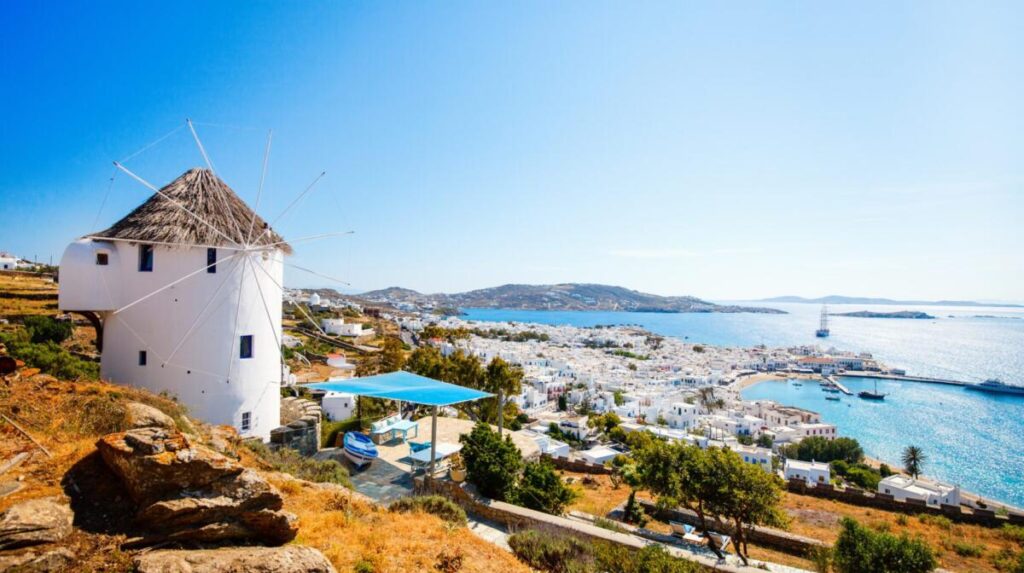 Pogoda w grudniu na Mykonos