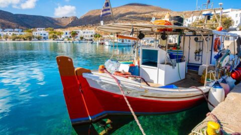 Pogoda w styczniu na Folegandros