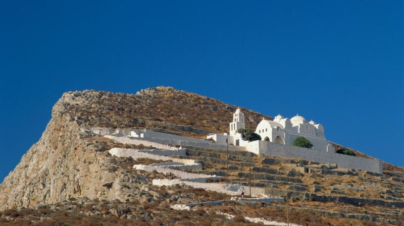 Temperatury powietrza w grudniu na Folegandros